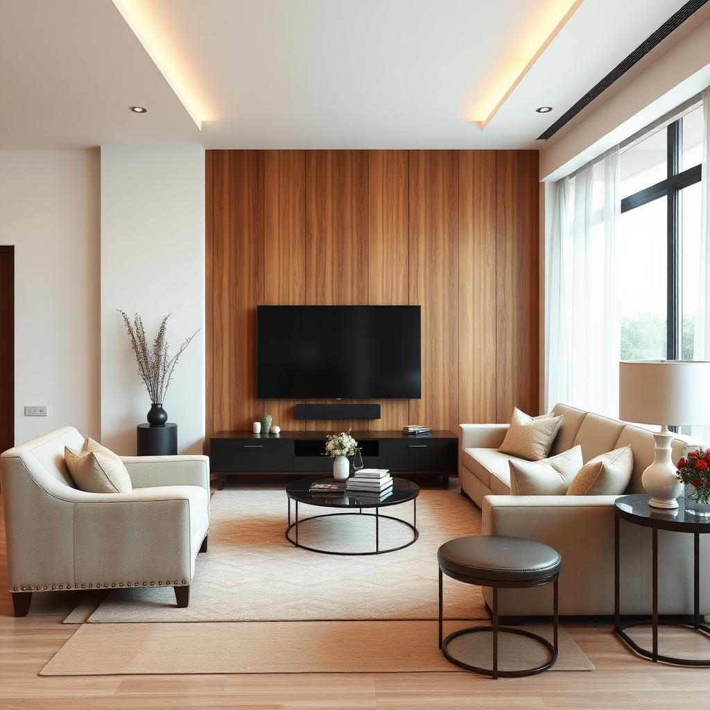 Sala decorada